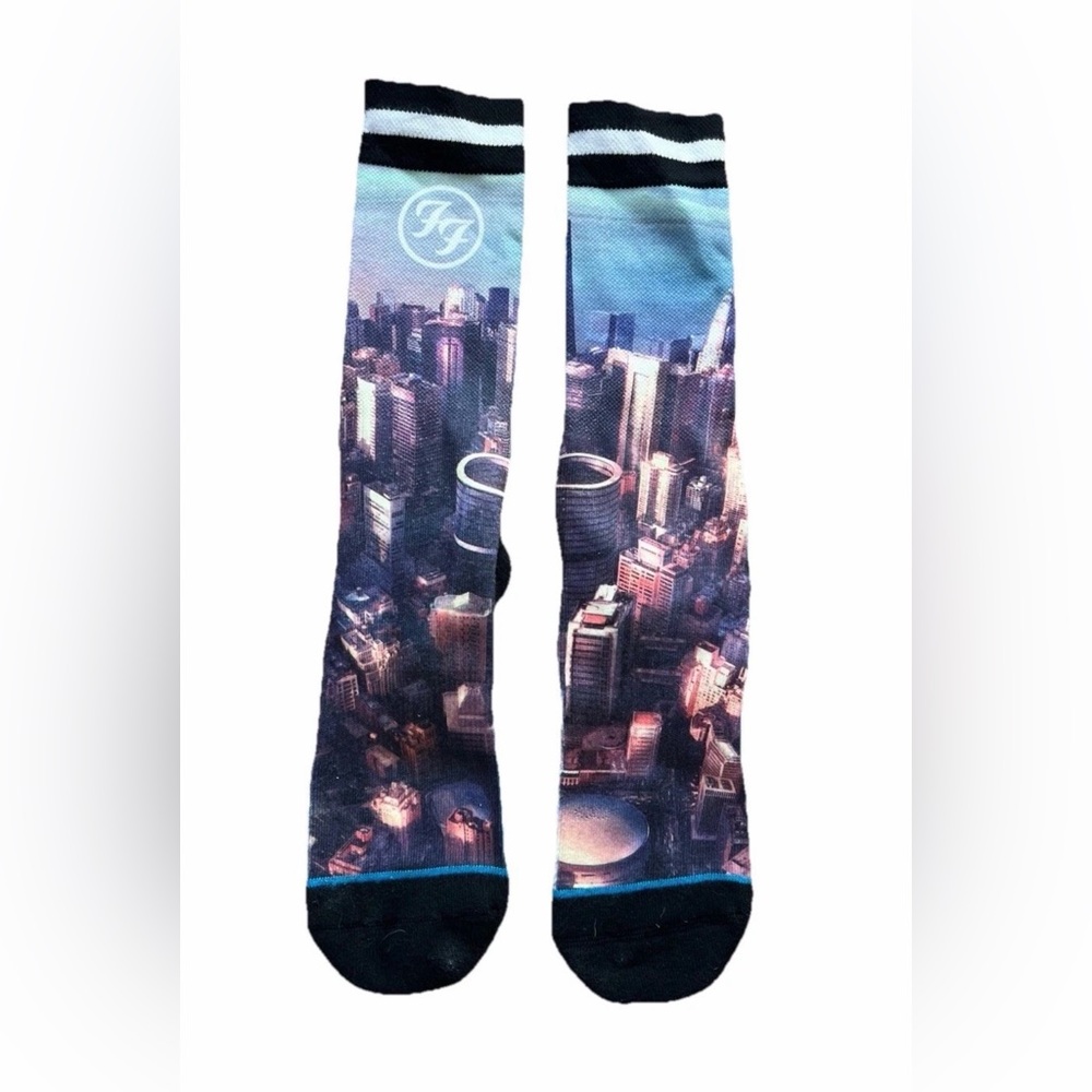 Foo Fighters Sonic Highways socks NWOT